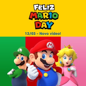 Celebra o MAR10 Day com o Mario e companhia