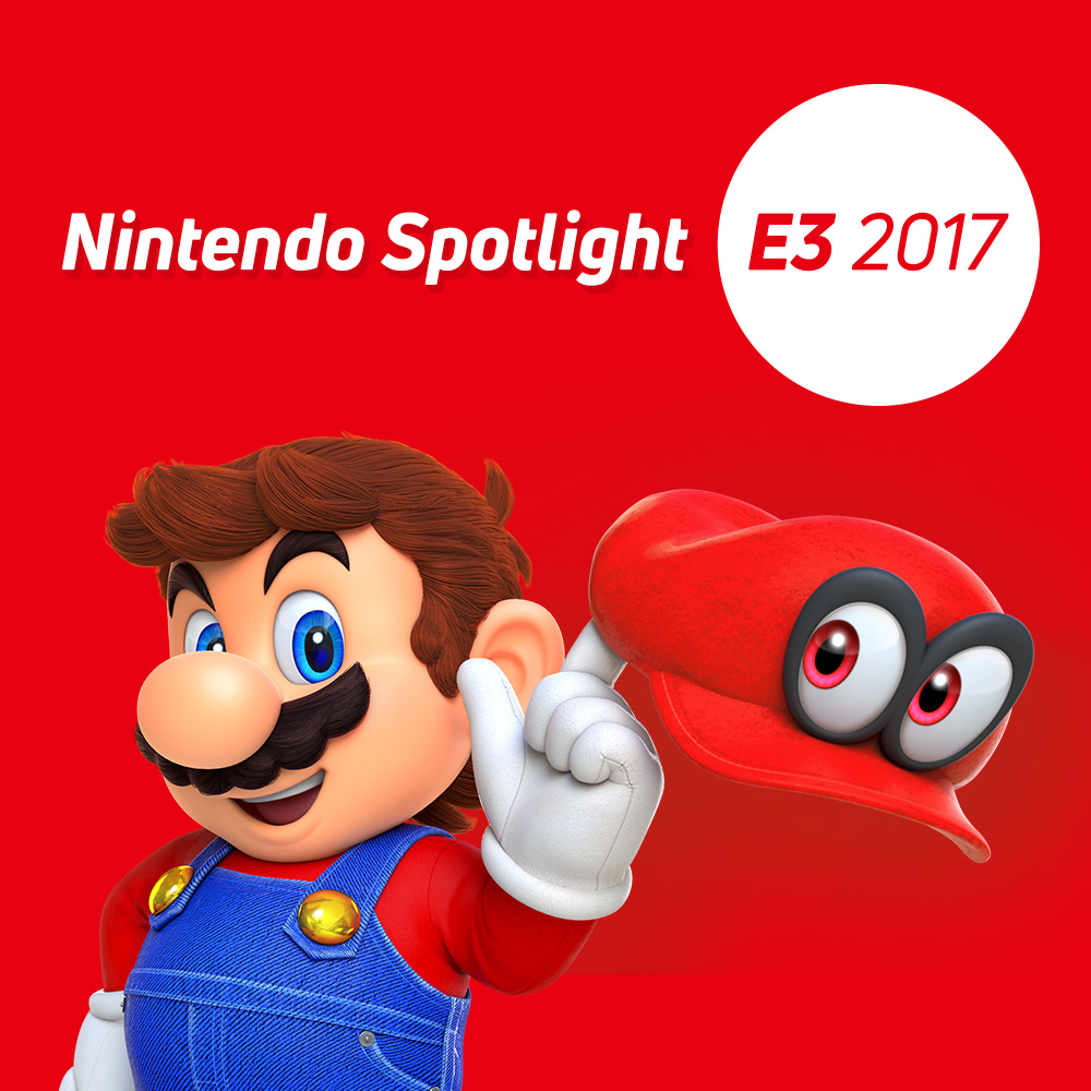Nintendo Switch protagonista dell'E3 di Nintendo insieme a Super Mario Odyssey