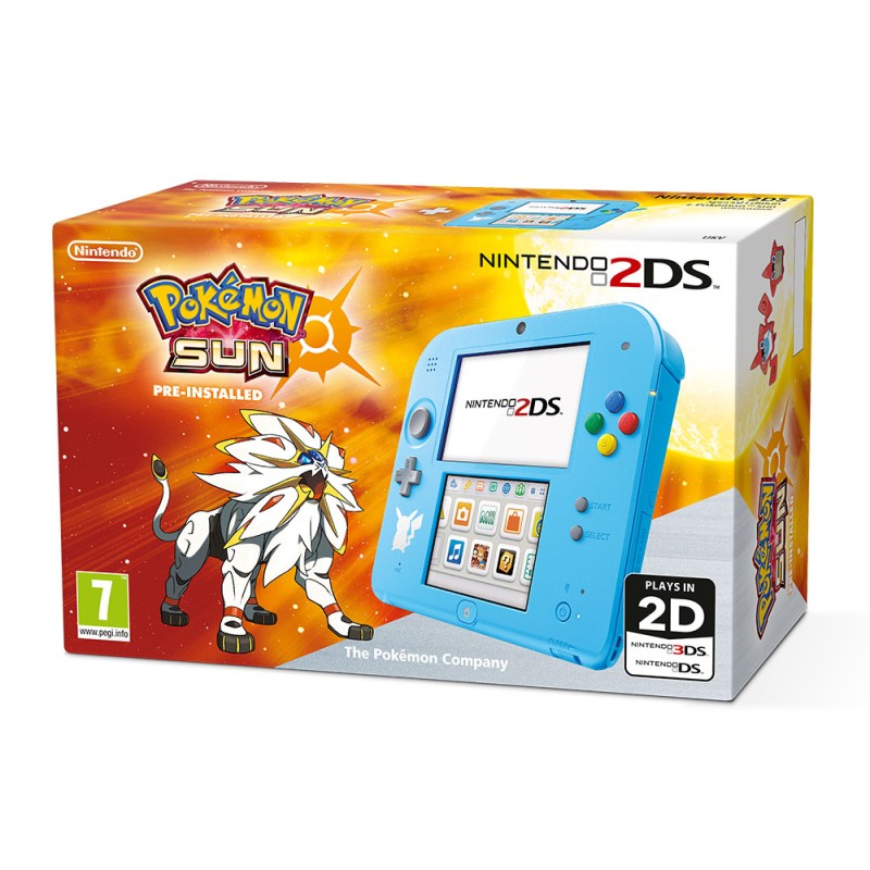 Nintendo 2DS Special Edition + Pokémon Sun