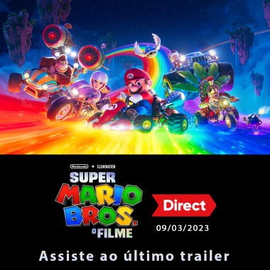 Super Mario o FILME, assistindo pela PRIMEIRA VEZ o trailer 