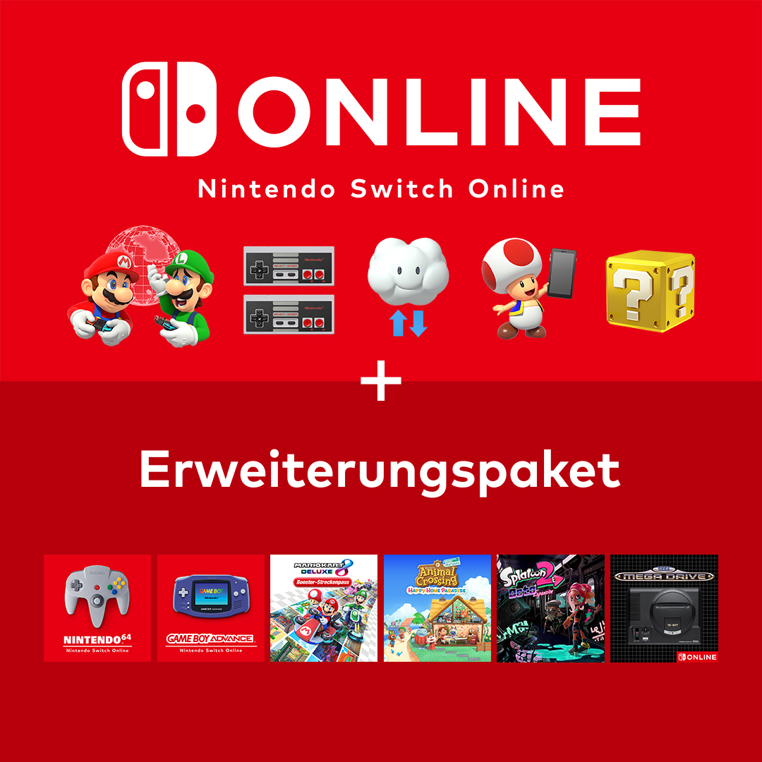 Online Mitgliedschaftsoptionen | | Nintendo Nintendo Switch