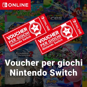 Scopri l'offerta dei voucher per giochi Nintendo Switch
