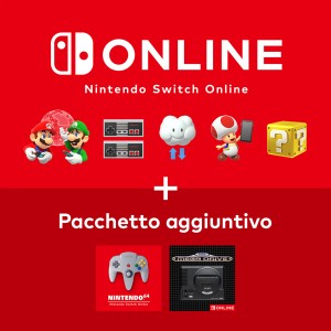 Scopri Nintendo Switch Online + Pacchetto aggiuntivo