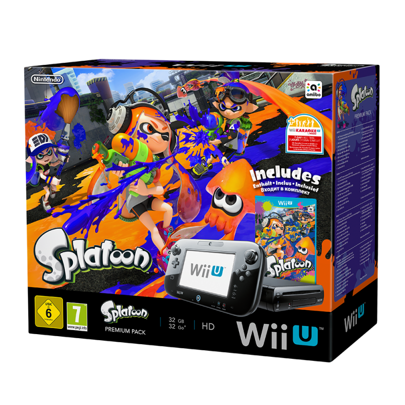 Splatoon Wii U Premium Pack