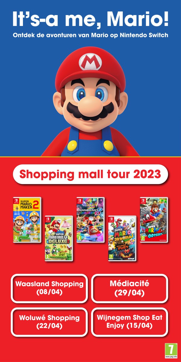 Super Mario Shopping Mall Tour