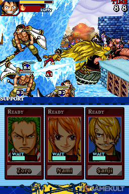 One Piece : Gigant Battle sur Nintendo DS 