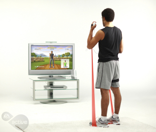 Wii Active Personal Trainer Package Game Disc Leg Strap Resistance  14633190458