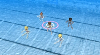 wii swimming