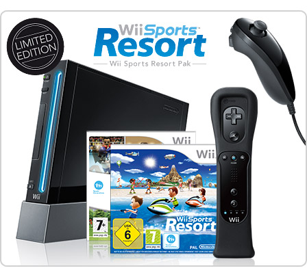 labyrint Derbeville test Afvigelse Limited Edition Black Wii bundle announced for South Africa, including Wii  Sports Resort and Wii MotionPlus | 2010 | News | Nintendo