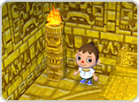 ¡En julio, consigue un objeto muy especial de la serie maya en Animal Crossing para Wii!