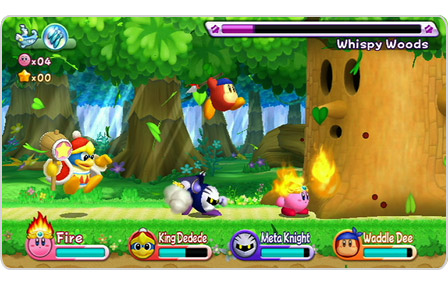 Kirby's Adventure Wii ofrece una aventura multijugador! | 2011 | Noticias |  Nintendo